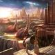 Illustration for article titled New Concept Art Shows the Dark Beauty of the Marvel Universe